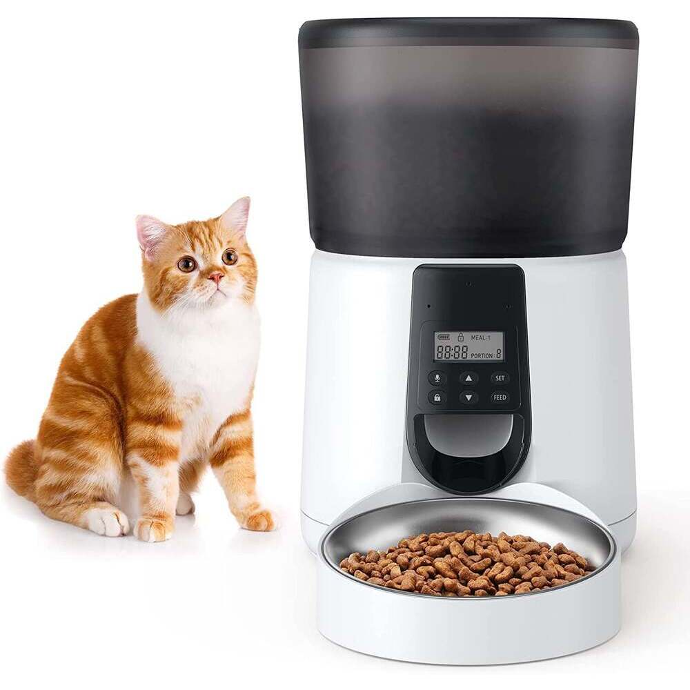 Automatic Cat Food Dispenser - CatGlamour.com