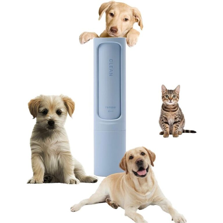 Portable SelfCleaning Cat Hair Remover Roller