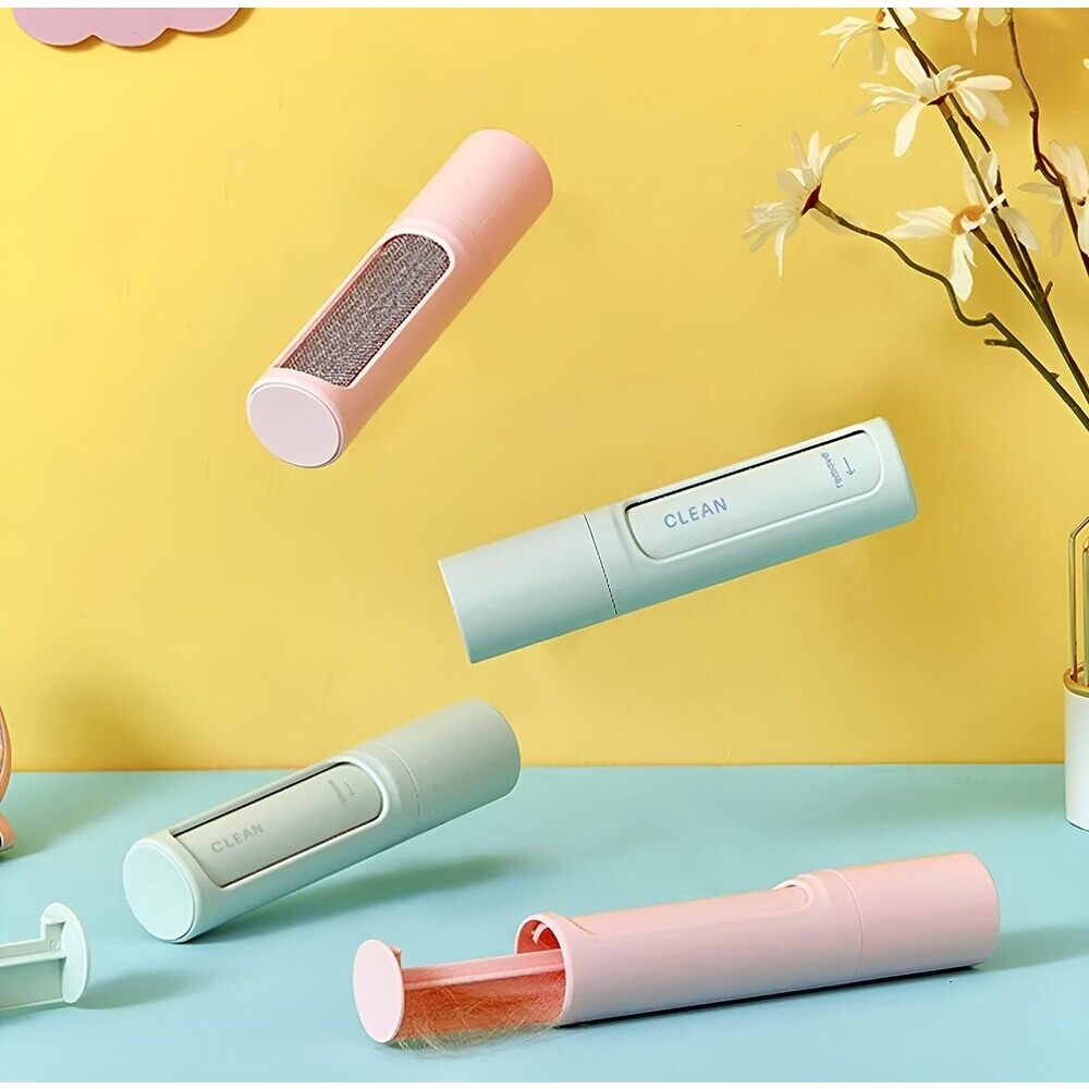 Portable SelfCleaning Cat Hair Remover Roller