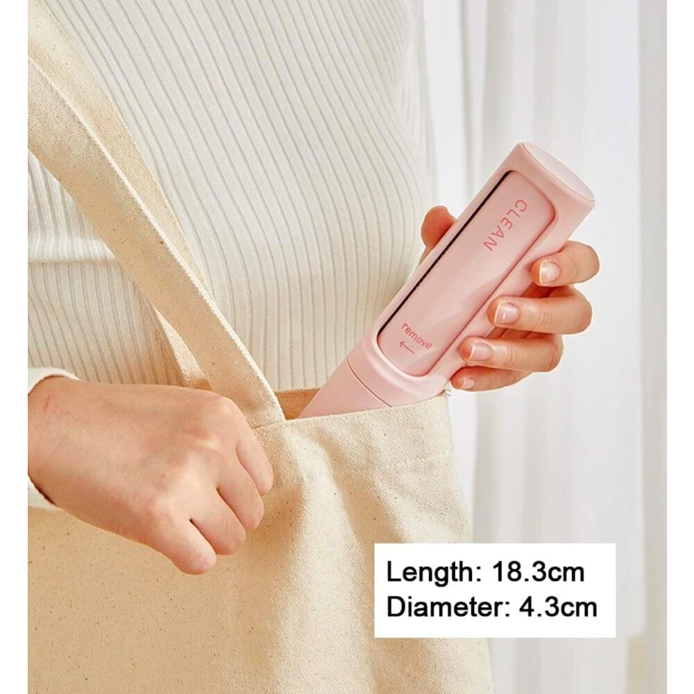 Portable SelfCleaning Cat Hair Remover Roller