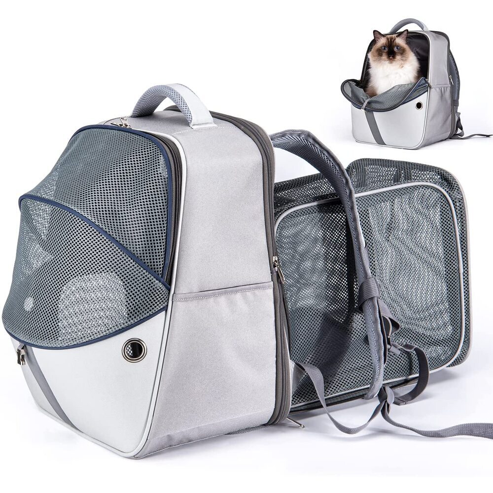 Expandable & Super Easy Carry Cat Backpack