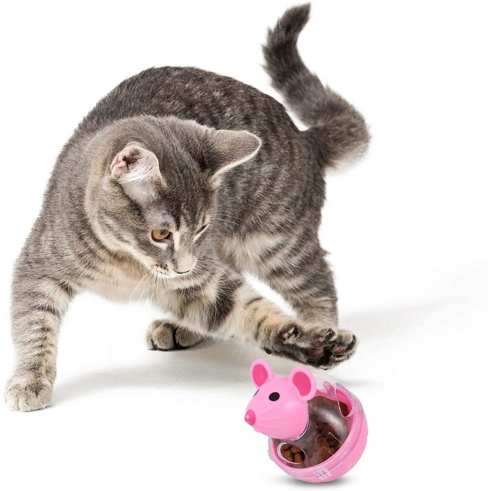 Mice Shaped Cat Slow Feeder Toy