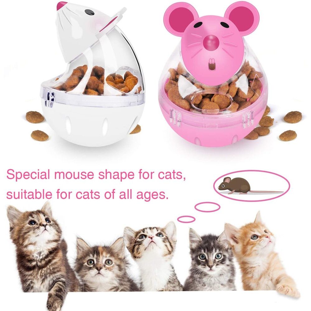 Mice Shaped Cat Slow Feeder Toy
