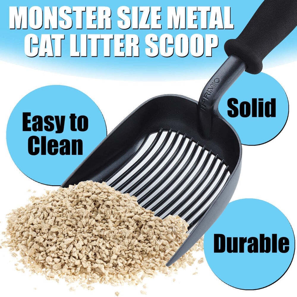 Modern Cat Scooper Holder With Patented Scooper Designed For Sore Hands