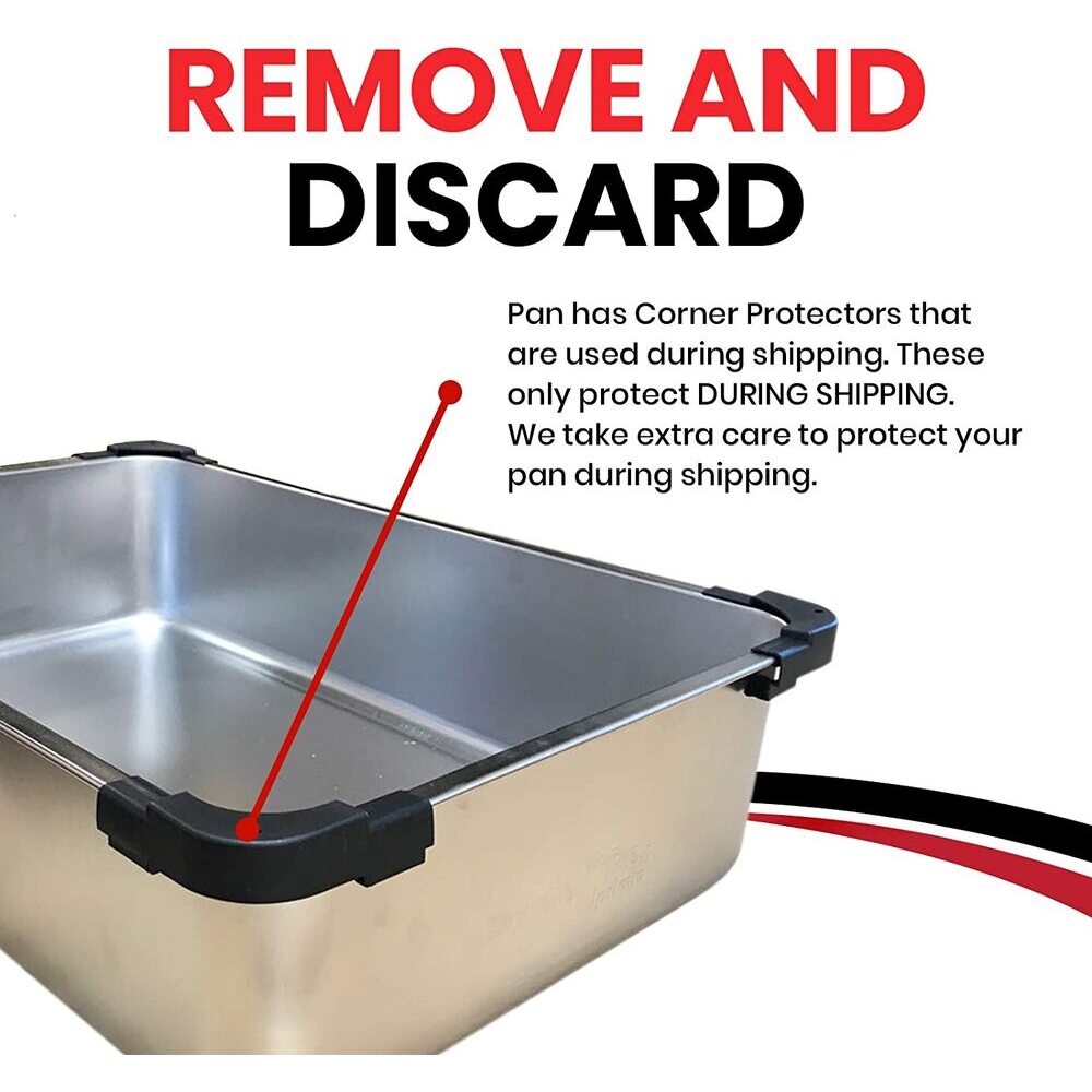 Stainless Steel OdorFree Cat Litter Box Innovative