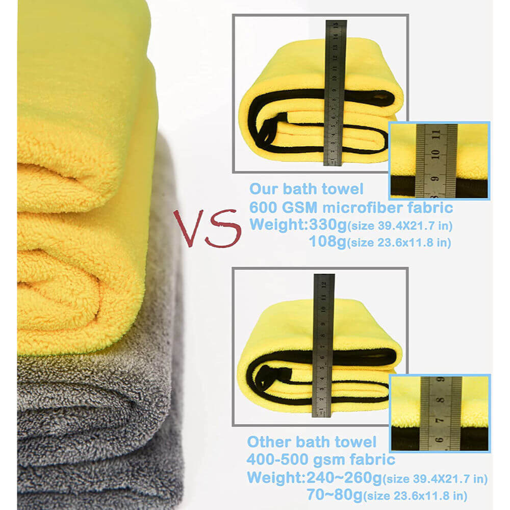 Ultra Soft Double Density Cat Drying Bath Towel (3In1 Kit