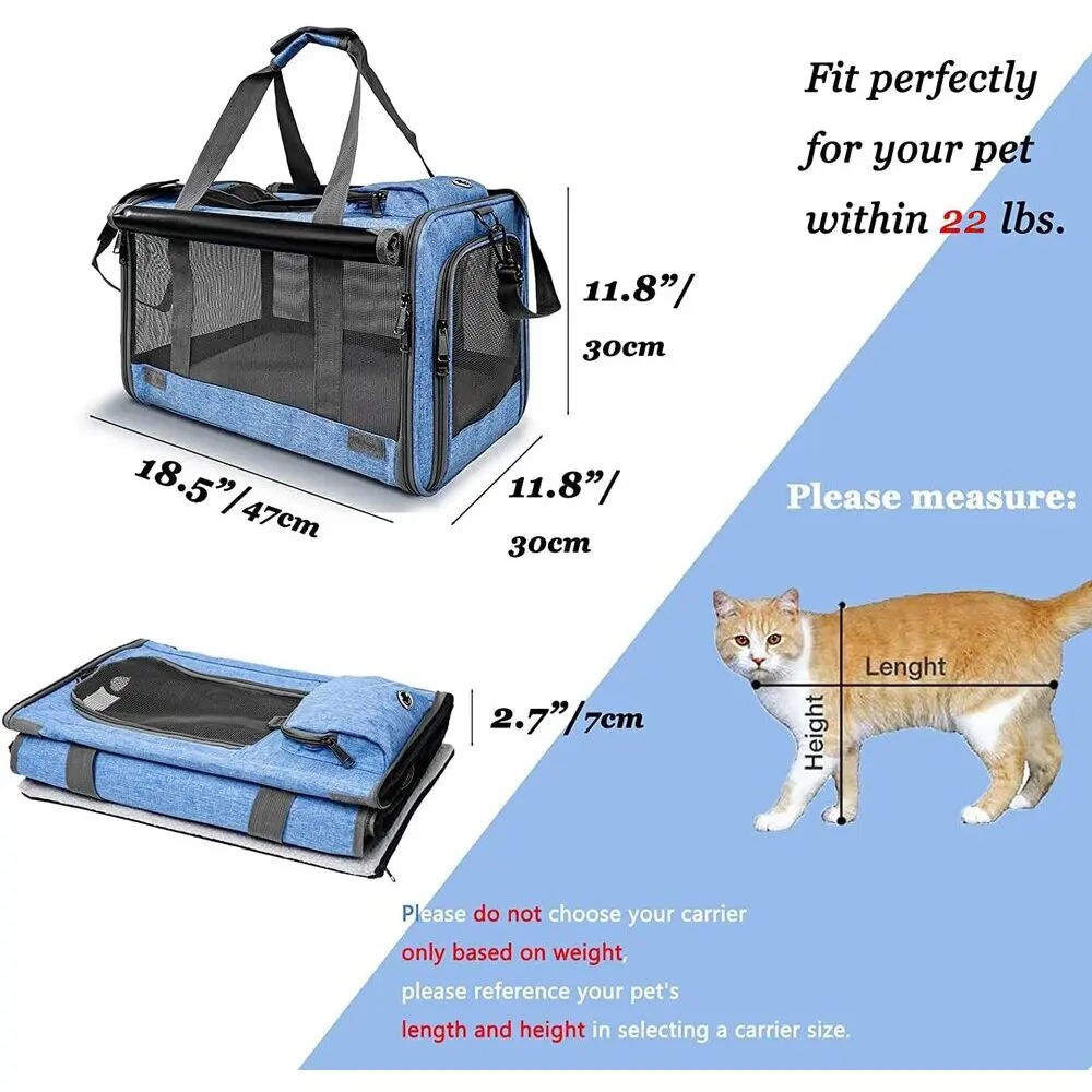Photo inspiration: Calming Cat Carrier For Vet Visits Reference: Hassle Free Vet Visits Travel Cat Carrier