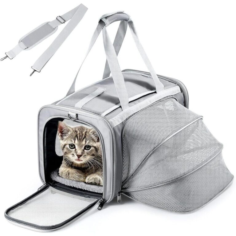 Expandable & Soft Airline Approved Cat Carrier
