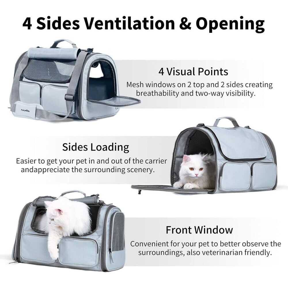 Stylish Airline Approved Cat Carrier - CatGlamour.com