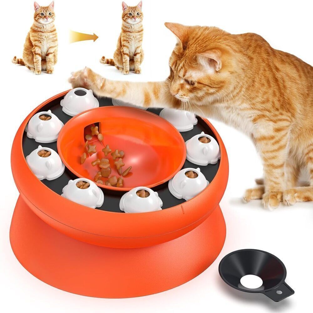 10x Slow & Interactive Cat Feeder - CatGlamour.com