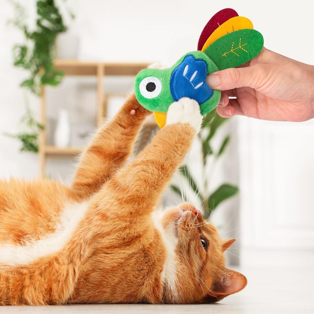 Retro Shaw Catnip & Silvervine Bird Toys