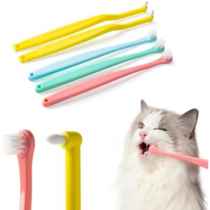 Ultra-Fine Pet Toothbrush Set – 5 PCS
