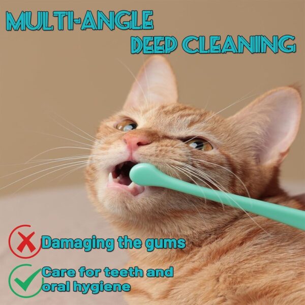 Ultra-Fine Pet Toothbrush Set – 5 PCS