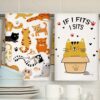 Funny & Adorable Cat Kitchen Towels — 6-Piece Set