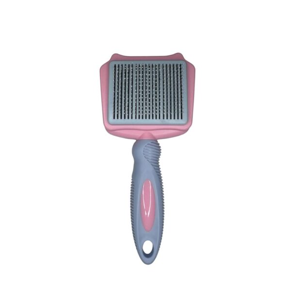 Cat Self-Cleaning Slicker Brush – Gentle Grooming Tool